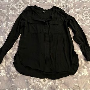Black H&M Dressy Blouse